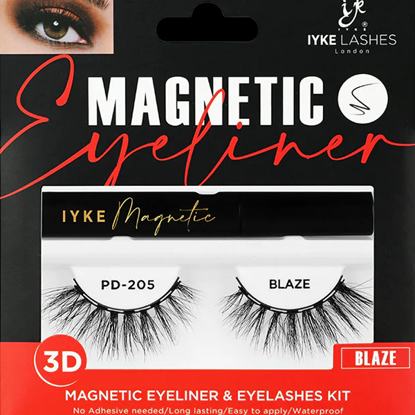 BLAZE MAGNETIC REUSABLE FALSE LASHES WITH EYELINER