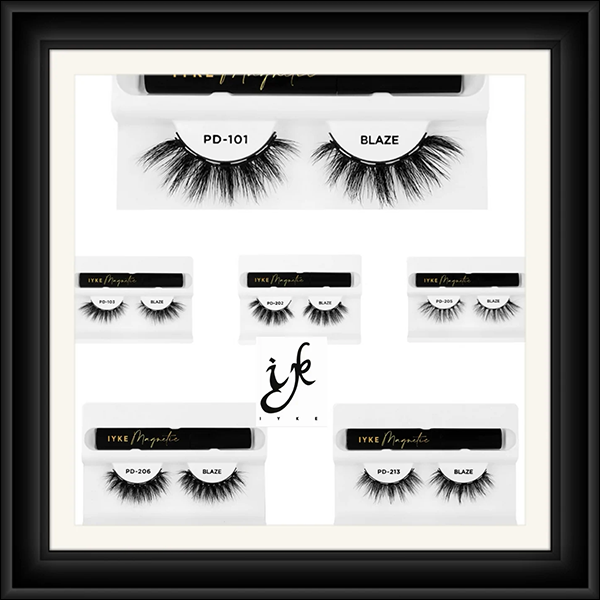 BLAZE MAGNETIC REUSABLE FALSE LASHES WITH EYELINER