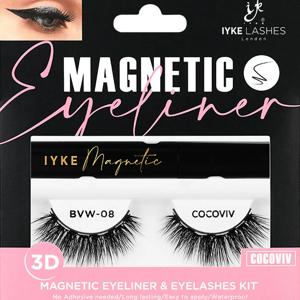 COCOVIV MAGNETIC REUSEABLE LASHES WITH EYELINER