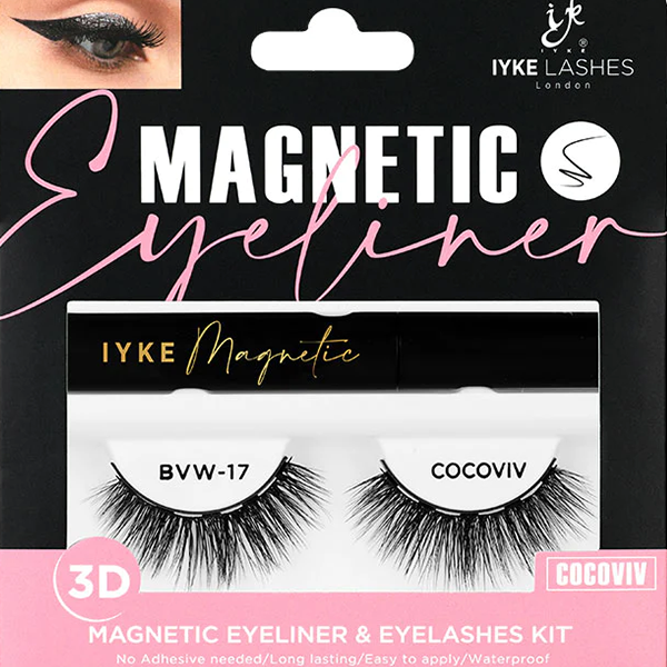 COCOVIV MAGNETIC REUSEABLE LASHES WITH EYELINER