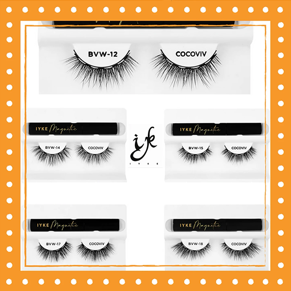 COCOVIV MAGNETIC REUSEABLE LASHES WITH EYELINER