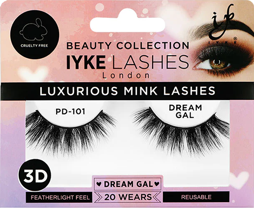 DREAM GAL LUXURIOUS MINK FALSE LASHES