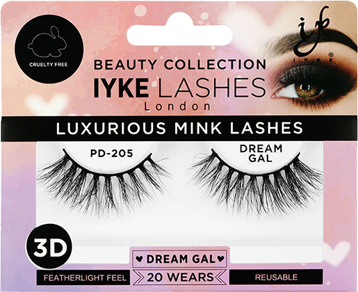 DREAM GAL LUXURIOUS MINK FALSE LASHES