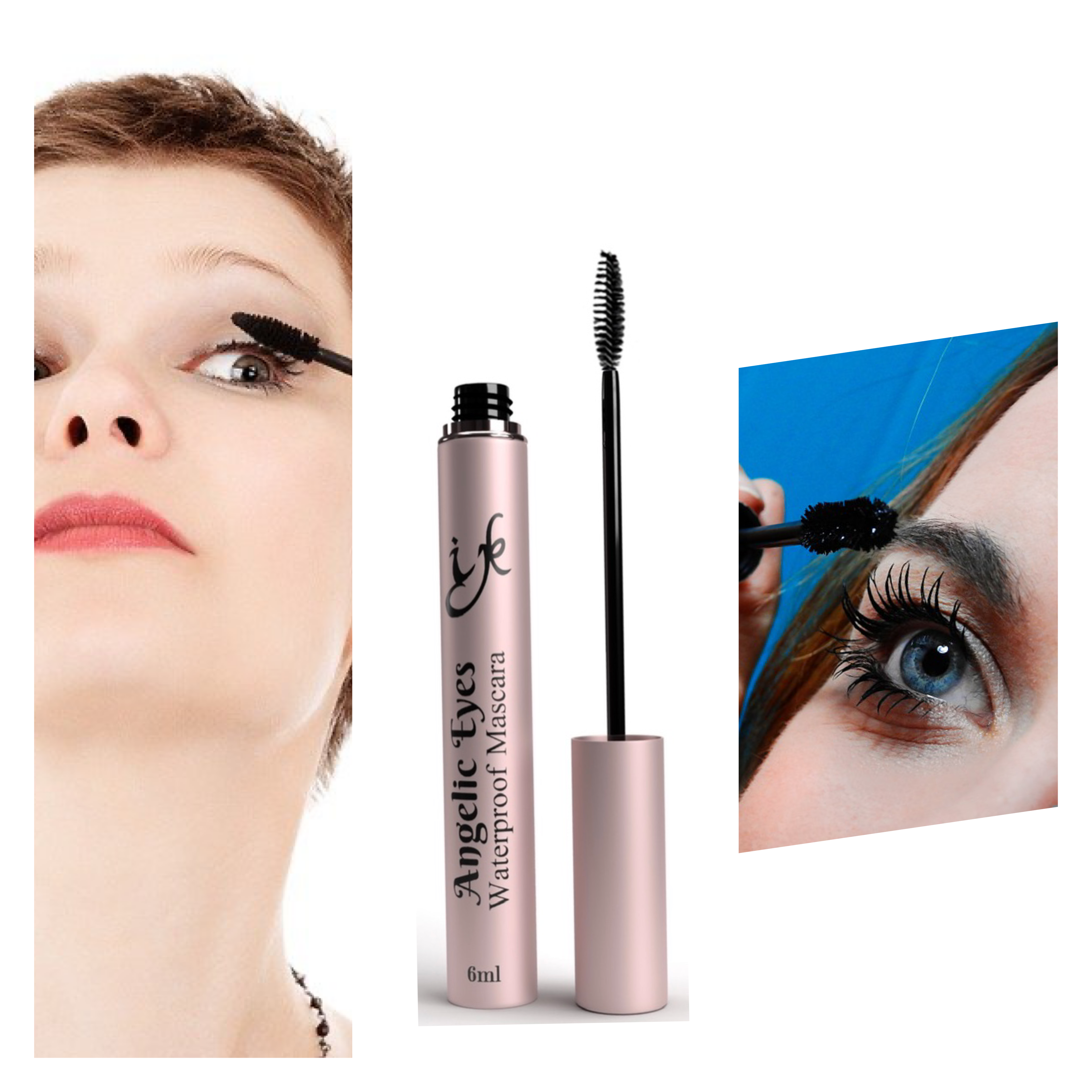 ANGELIC EYES WATERPROOF AND LASH GROWTH MASCARA (HYALURONIC ACID SERUM) 6ml