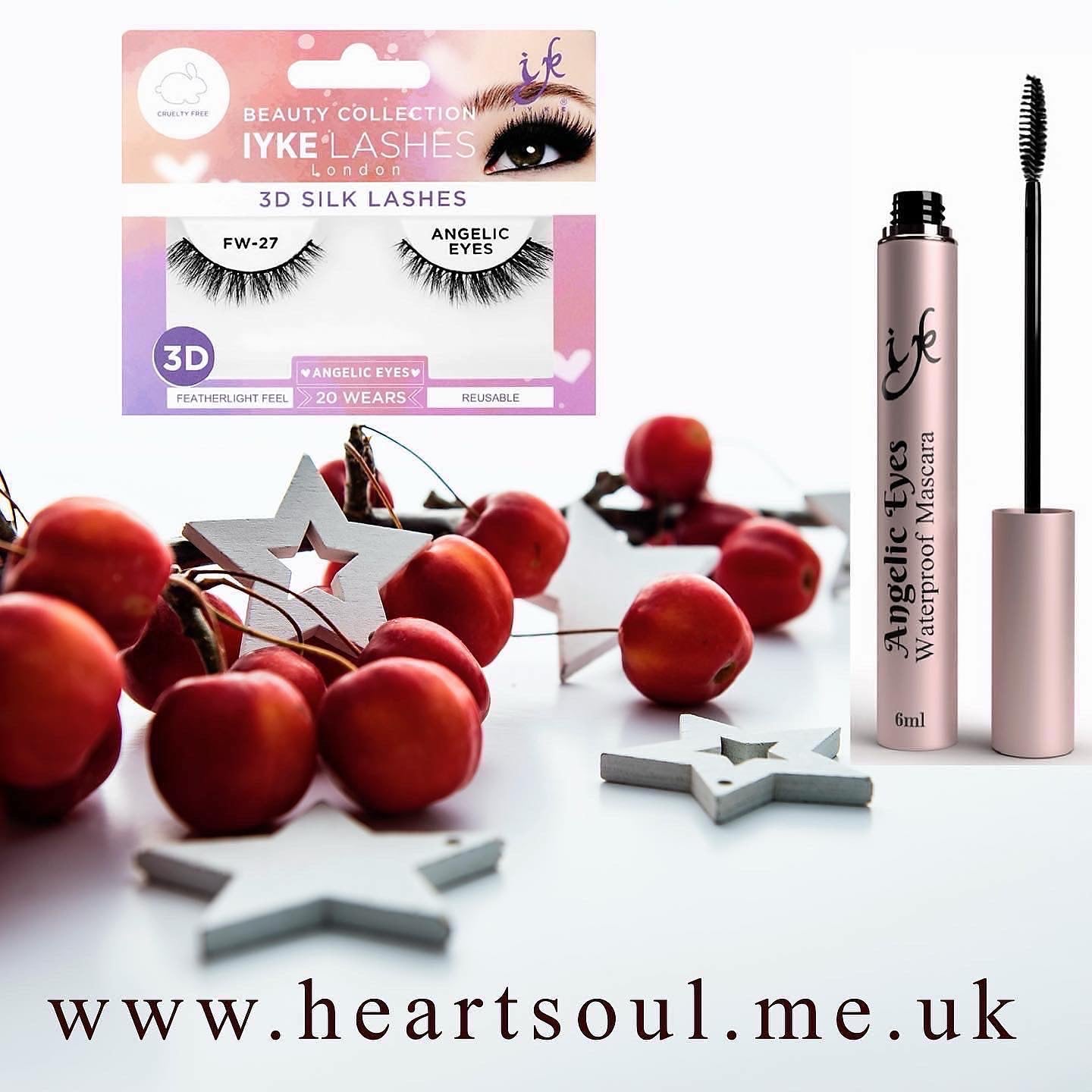 ANGELIC EYES WATERPROOF AND LASH GROWTH MASCARA (HYALURONIC ACID SERUM) 6ml