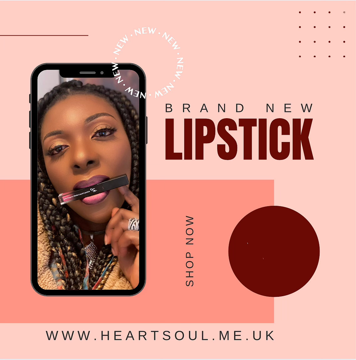 IYKE Slipper Organic Matte Liquid Lipstick (Slipper -22)